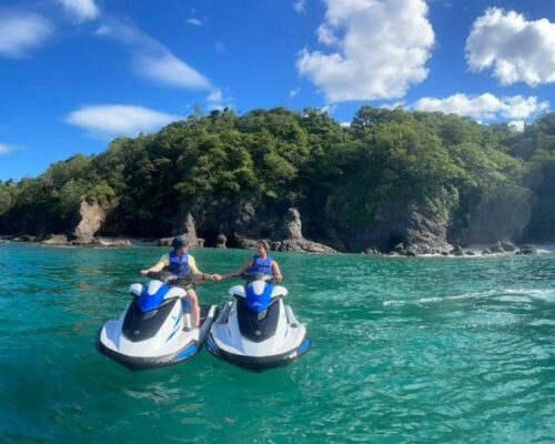 Thrilling ride on a jet ski with ocean views in Tamarindo